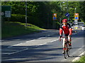 Cyclist, Killyclogher Road, Omagh