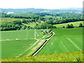 Ansty: a fine view from the ridge