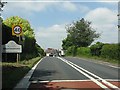 Entering Shatterford on the northbound A442