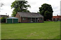 Pavilion on the recreation ground