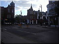 Victoria Road at the junction of Brighton Road, Surbiton