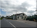 Tractor dealership beside the road