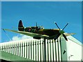 Model of Spitfire, Tangmere Air Museum