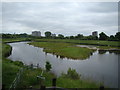 View of Charing Cross Hospital and Clifton and Golding Houses in Fulham from Peacock Tower in the London Wetlands Centre