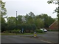 Roundabout at foot of Rose Hill, Lickey