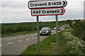 Turn-off to RAF Cranwell