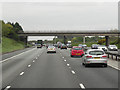 Northbound M6, Byley Lane Bridge