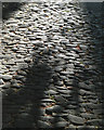 NT2572 : Basalt chip paving, north side of George Square by Robin Stott