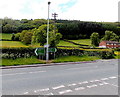 Road junction, Llyswen