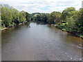 River Wye downstream from Boughrood Bridge