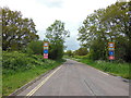 A minor road leading to Mountstephen Farm