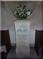 ST9515 : St Laurence, Farnham: memorial (I) by Basher Eyre