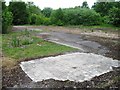 Floors of demolished buildings