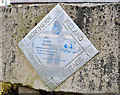 J4552 : Sir James Martin plaque, Crossgar by Albert Bridge