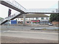 A footbridge over the A10, Great Cambridge Road