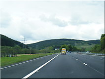 NT0506 : A74(M) northbound near Longbedholm by Colin Pyle