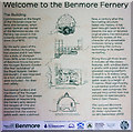 Notice inside Benmore Fernery