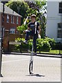 Street theatre in Rendells Court