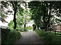 Salmon Lane entering Snape