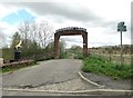 The entrance to Knockshinnoch Lagoons