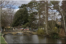 SP1620 : River Windrush, Bourton-on-the-Water, Gloucestershire by Christine Matthews