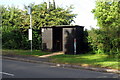 Bus shelter on the Wingrave road