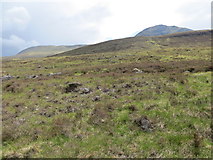 NH2558 : Moorland below Sgurr a' Ghlas Leathaid by John Ferguson