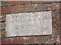 SU0000 : Wimborne Minster: wall ownership stone by Chris Downer