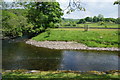 SD4798 : The River Kent at Staveley by Bill Boaden