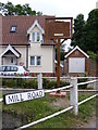 TM4077 : Holton Village sign by Geographer