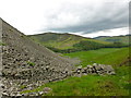 NT1333 : Scree slope at The Craigs, Drumelzier by Alan O'Dowd