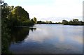 The watersports lake at Hardwick Park