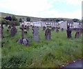 Cemetery of a demolished church, Nantyglo