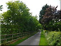 SP1754 : Driveway to Hansell Farm by Nigel Mykura
