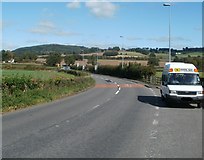 SO3011 : School bus, Llanellen by Jaggery