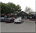 Entrance to main building, Sedgemoor (South) motorway services