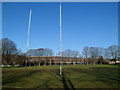 Rugby posts, Victory Park, Cainscross