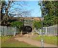 Railway underpass, Cainscross