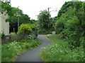 Cycle path at Elderslie