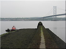 NT1380 : Town Pier at North Queensferry by M J Richardson