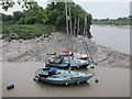 Yacht moorings in Chapel Pill