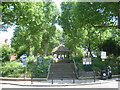 Arnold Circus from Calvert Avenue to the west