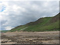 Sand dunes and rear of beach at Marske-By-The- Sea