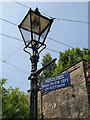 SK3455 : Gas Lamp, Crich Tramway Village by David Dixon