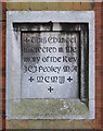 St Andrew, Sandhurst Road, Catford - Foundation stone