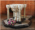 St Andrew, Sandhurst Road, Catford - Font