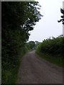 TM4682 : Green Lane Byway to Frostenden by Geographer