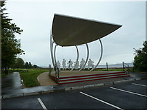 J3683 : Bandstand, Jordanstown by Robert Ashby
