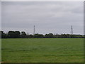 Communiction masts at Wethersfield Airfield