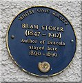 Bram Stoker Blue Plaque